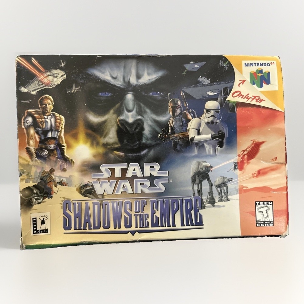 Star Wars Shadows of the Empire Nintendo 64 N64 with Box No Manual